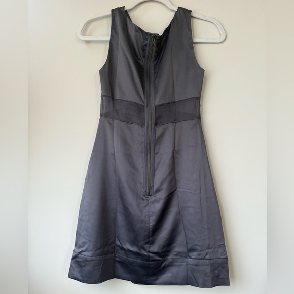 BCBG Gray Embellished Cocktail Dress - Size 2 - Picture 2 of 6